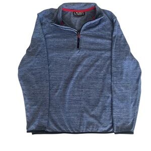 Avalanche Blue Zip Up Sweater